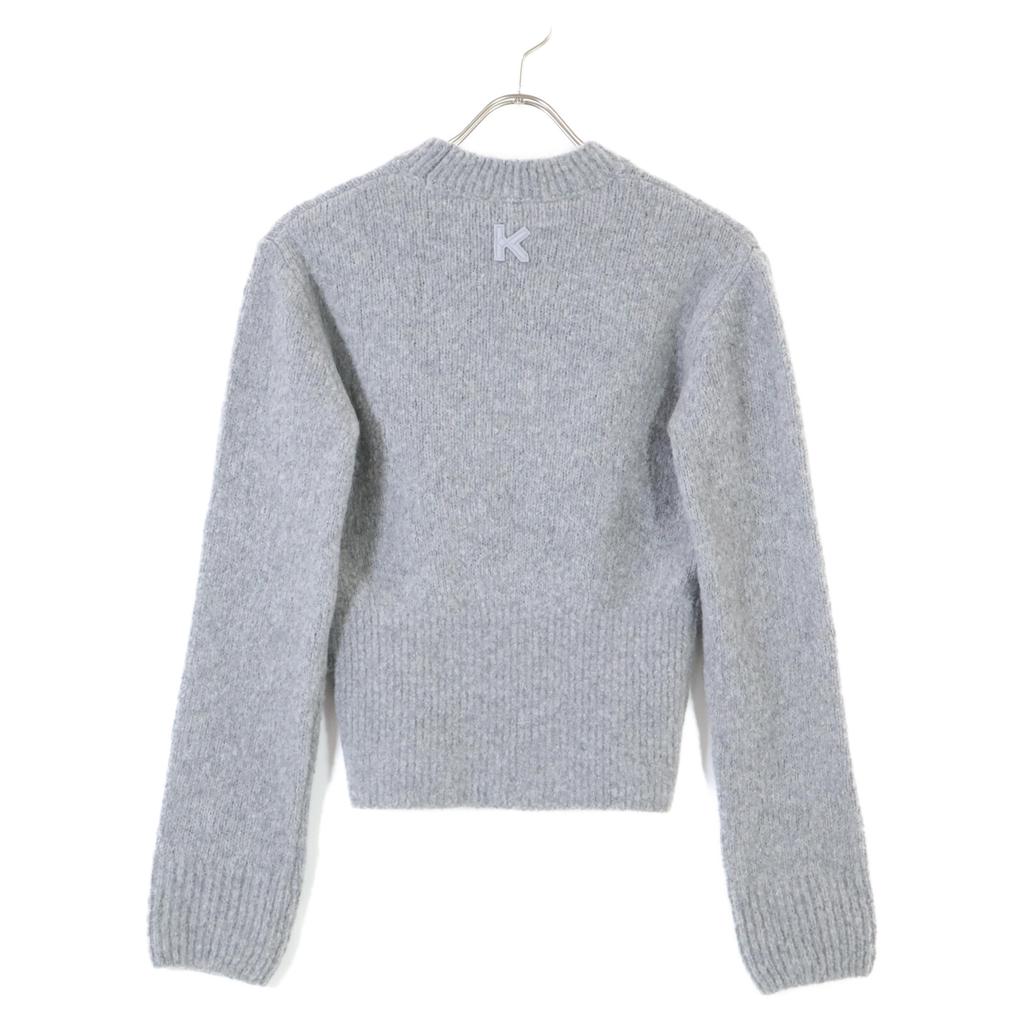 KENZO FA62PU5003AE Grey cashmerex wool knit tops XS grayUsed
