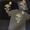 Forbearance Skeleton Rock Print Short-sleeved Men's Clothes Pure Cotton T-shirt