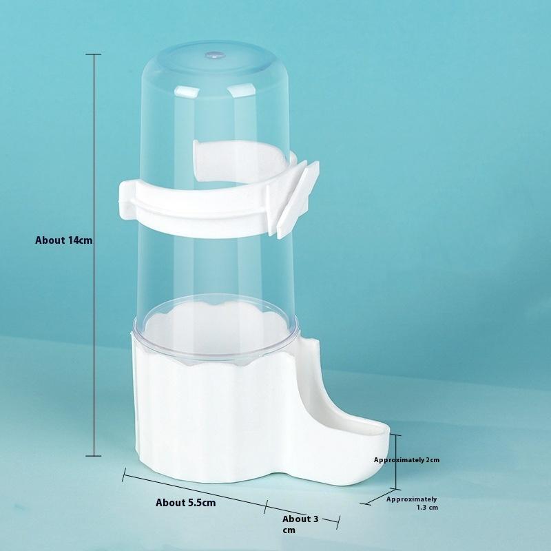 

Прозрачная кормушка для кормления и полива, автоматическая кормушка двойного назначения для птиц, большой емкости, диспенсер для воды, кормушка, аксессуары для птичьей клетки A1