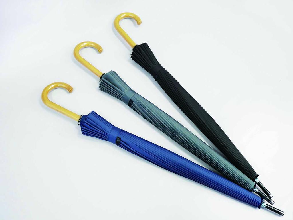 Santos Japanese Takumi 24 Navy Blue Men's Umbrella, Style, Ribs, (Open Diameter Approx. 120cm) JK-145-01