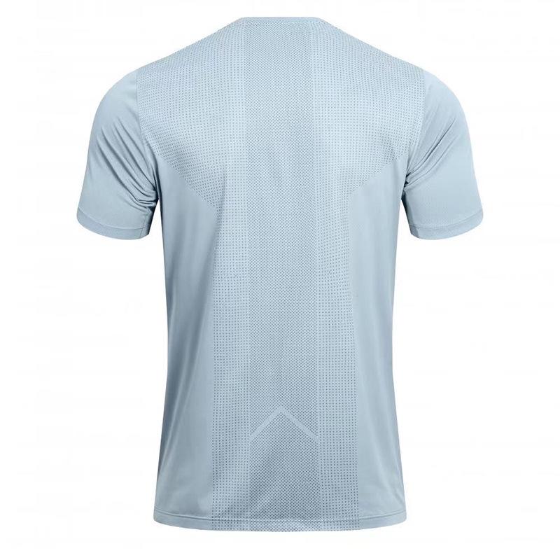 2024 Men's Quick-Dry Round Neck Sports T-Shirt - Short Sleeve Fitness & Running Top