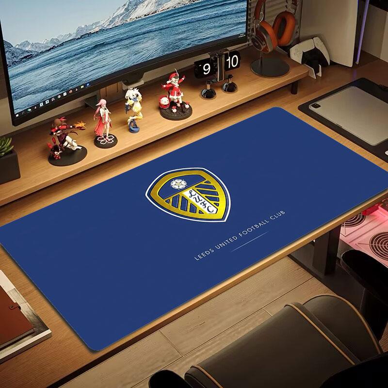 Leeds United Large Size Mouse Pad Large Gaming Table Cushion Non-slip Laptop Tablet Big Mousepad XXL Mat Mini PC Playmat With Lock edge