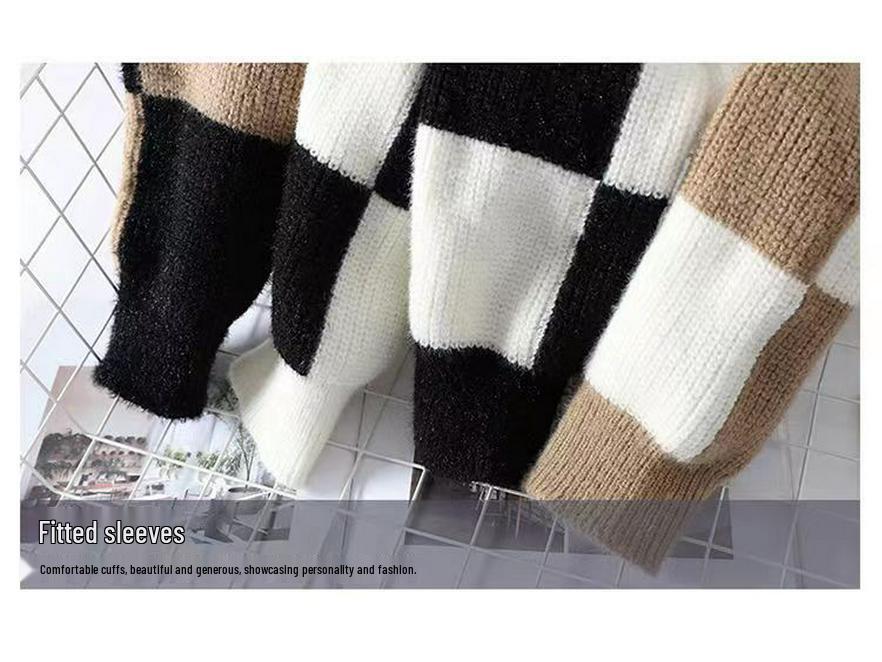 Korean Style Autumn/Winter Men’s Versatile Casual Sweater – Trendy, Thickened, Loose Fit