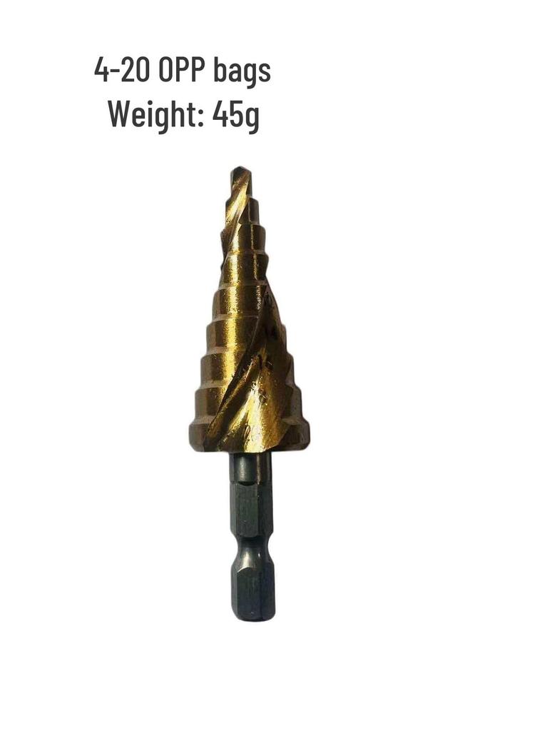Top-Selling Hex Shank High-Strength Step Drill for Easy Hole Enlargement in Various Materials