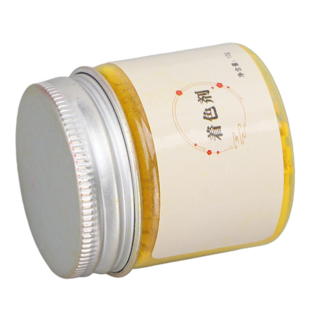 Lipstick Pigment Powder DIY Lipstick Coloring Powder Cosmetics Material for Lip Gloss Making 10gYellow