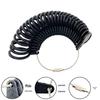 Four-in-One Plastic Ring Sizer and Mandrel for Measuring Finger Circumference and Size