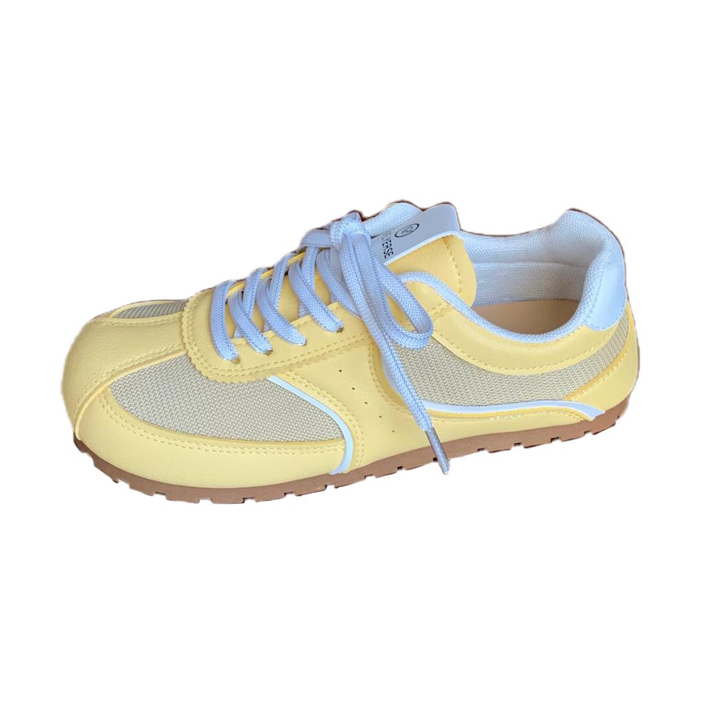 Fashion Breathable Shoes Female Footwear Casual Sneaker All-Match 2025 Fashion Women's Tennis New Dress Retro Small Summer Modis Lace-Up