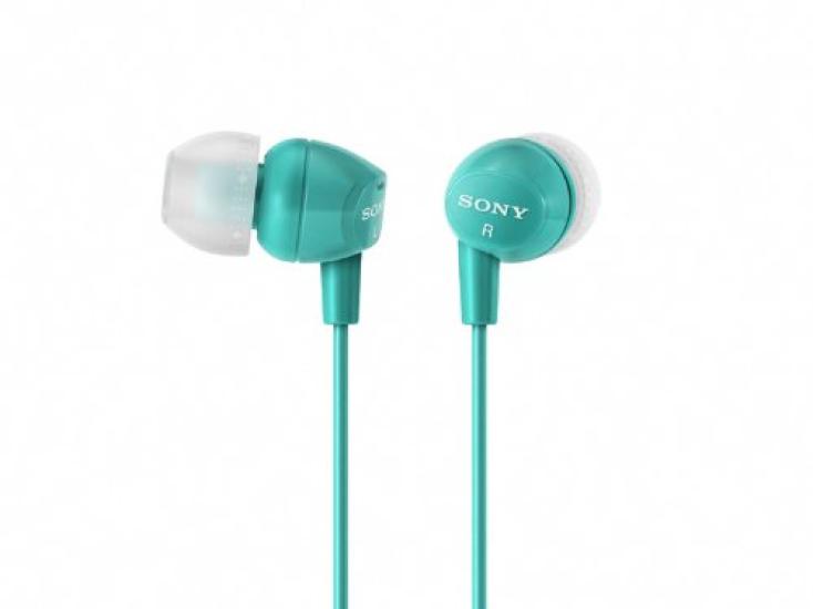 

SONY canal earphones turquoise blue MDR-EX10LPL