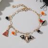 Trend Female Bracelet Spider Pumpkin Pendant Classical Stackable Halloween Bracelet