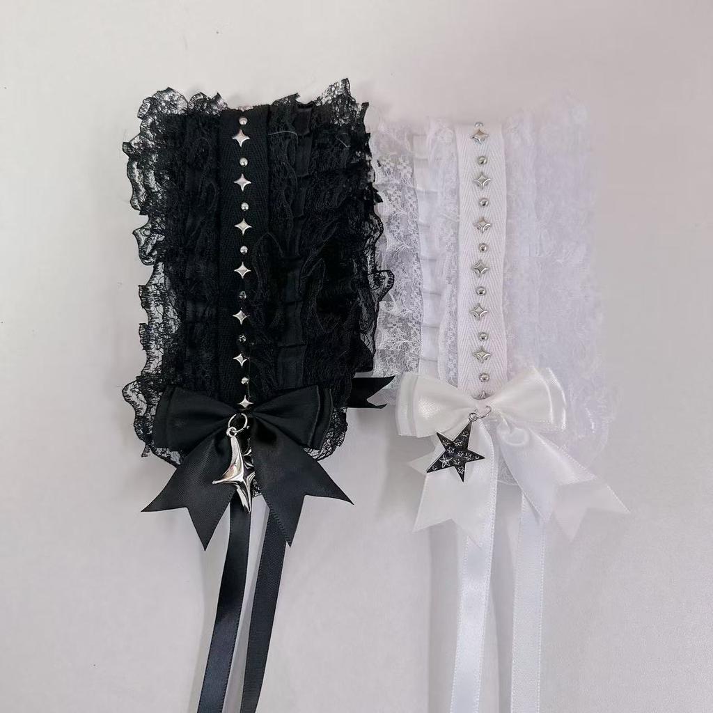 Y2K Accessories Lolita Bow Cute Accessories Hair Bands Women's Goods Things for Hair Girls Item Hair Clips for Girls Hair Bows