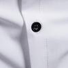 Chemise homme couleur unie simple boutonnage coupe slim double patte de boutonnage printemps t-shirt pour un usage quotidien