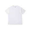 Gram heavy solid color crew neck T-shirt loose men's and women's same group clothes short-sleeved fashion versatile cultural shirt