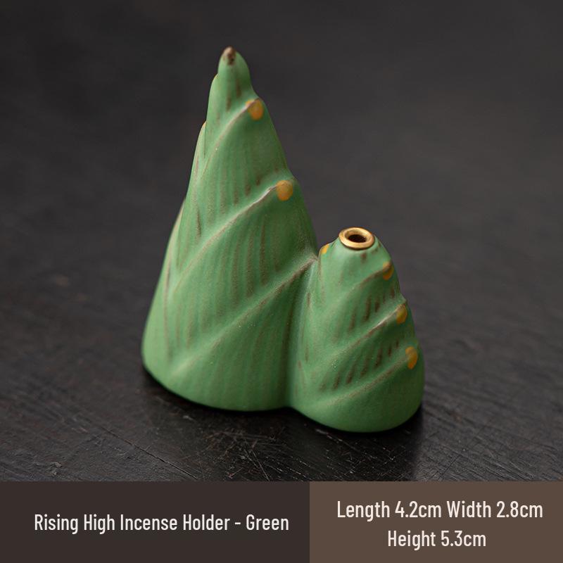 Blessing for Peace: Yuzu Incense Holder & Tray for Zen Tea Rooms and Coffee Tables
