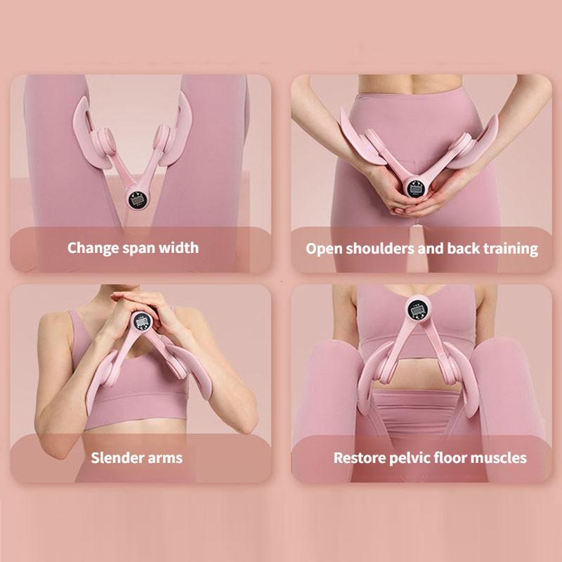 Non-Slip Comfortable Pelvic Floor Muscle Trainer Thigh Exerciser Leg Trainer For Postpartum Recovery Leg & Butt Training