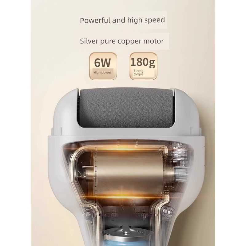 Electric Foot Grinder, Foot Peeling and Pedicure Tool, Foot Care Device, Foot Skin Scraper, Foot Grinding Machine, Stone Heel Callus Remover 696