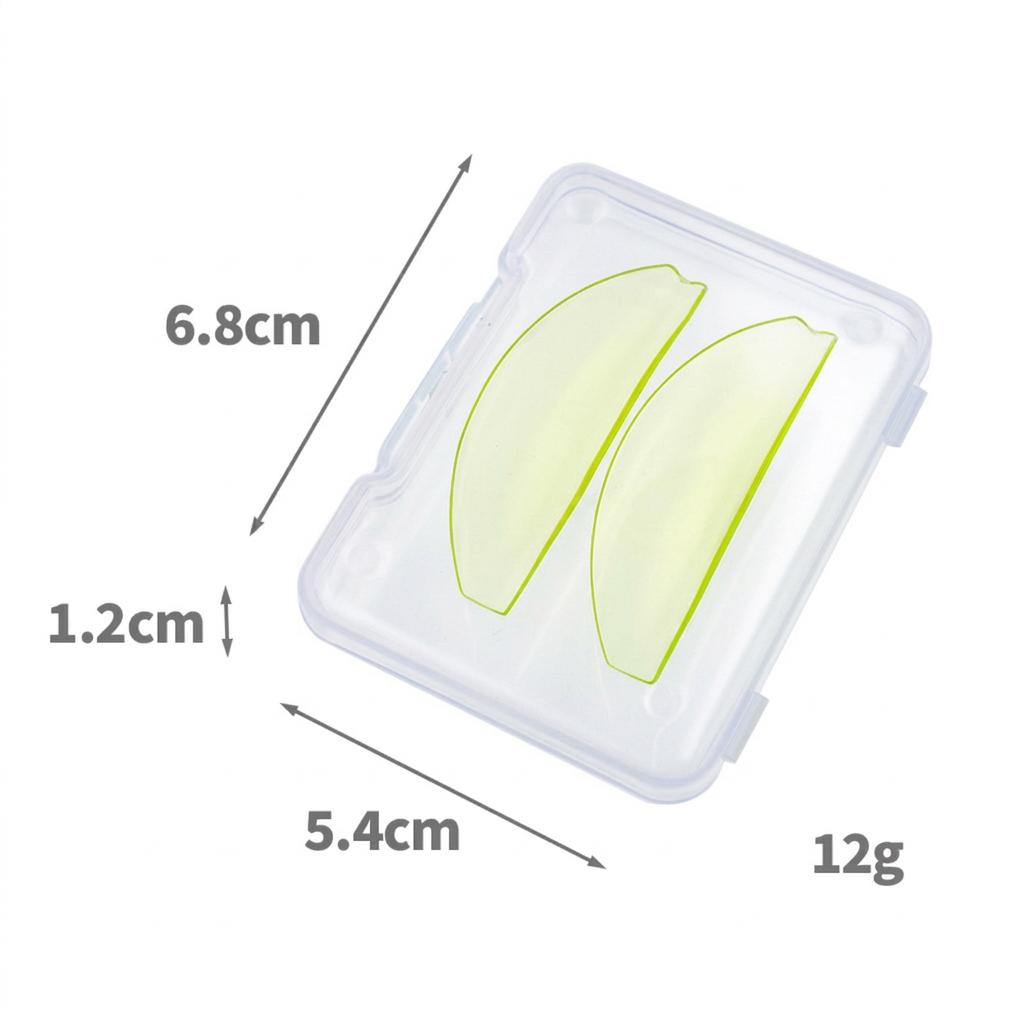New 1Pair Silicone Lash Perm Pads Softening Lifting Lashes Rods Shield 3D Eyelash Curlers Accessories Makeup Tools Self-adhesive