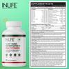 INLIFE Plant Based Multivitamin Supplement, B12 D3 Superfoods, 60 Tablets