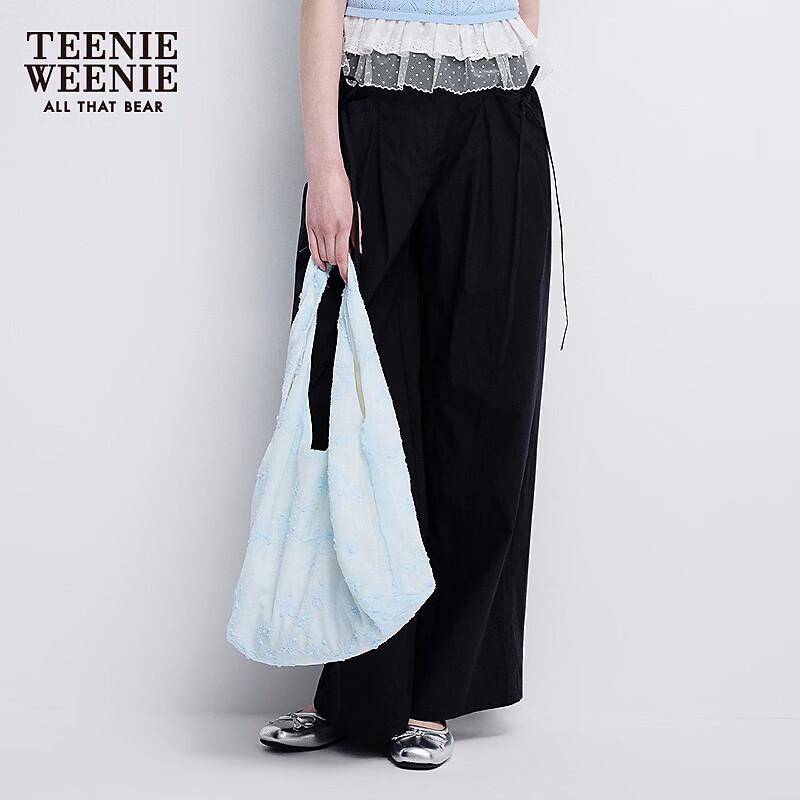 Teenie Weenie Women s Casual Long Pants L чёрный