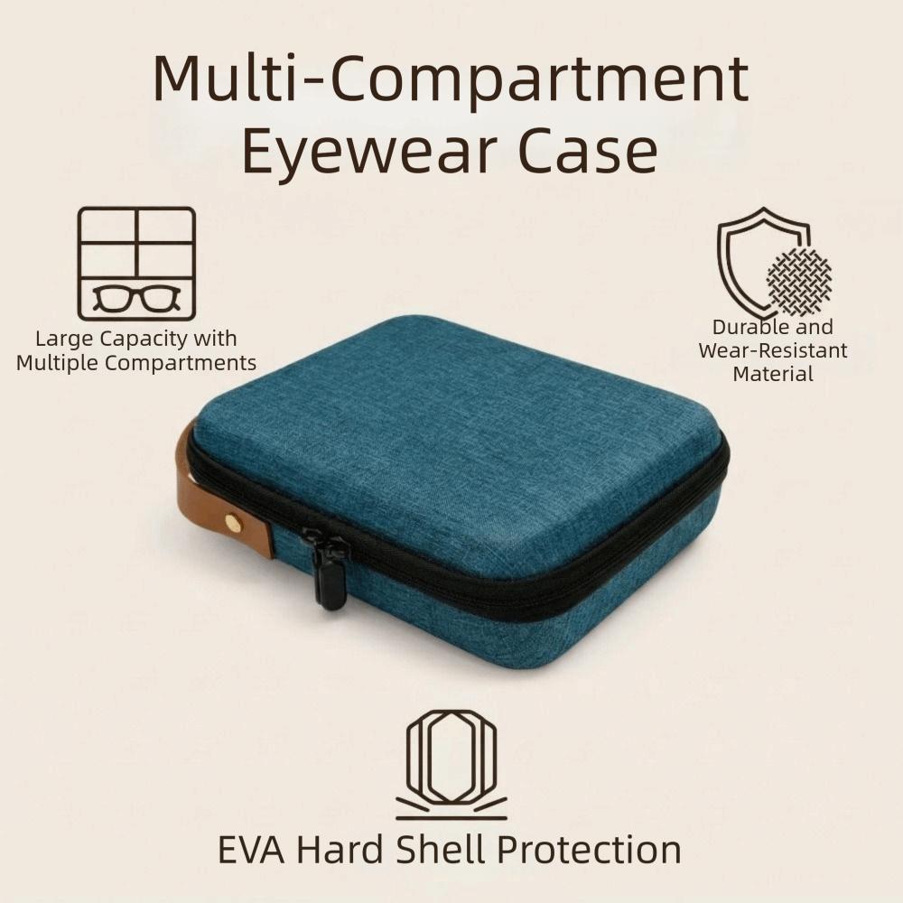 Portable Glasses Storage Box Hard Shell Sunglasses Protective Case Eyeglasses Case  Work
