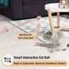 Katzen Spielzeug Elektrische Katzenkugel mit LED Licht Automatischer 360 Grad Rollball Interaktives Katzen Spielzeug USB Wiederaufladbar Elektrische Katzenbälle für Katzen (Rosa)