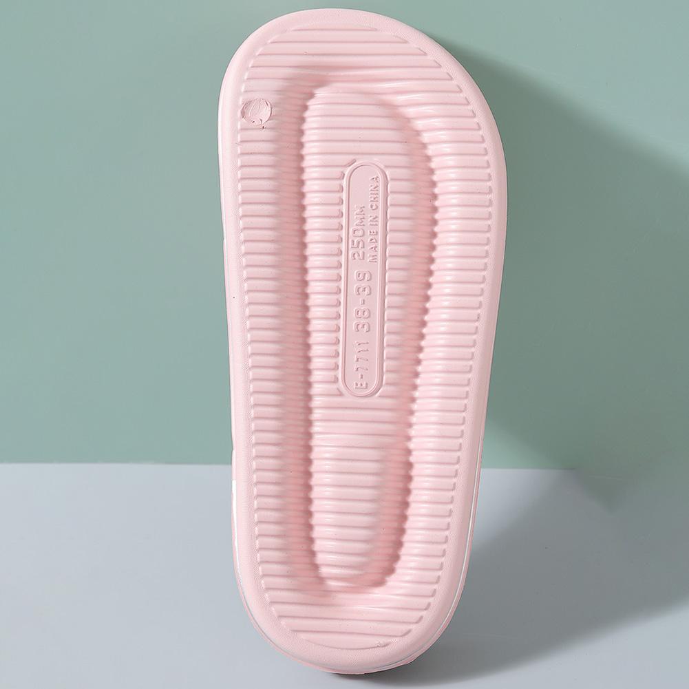 Women Men Pillow Slippers EVA Thick Sole Cloud Slides Non-slip Cloud Slippers Shower Slippers for Indoor and Outdoor