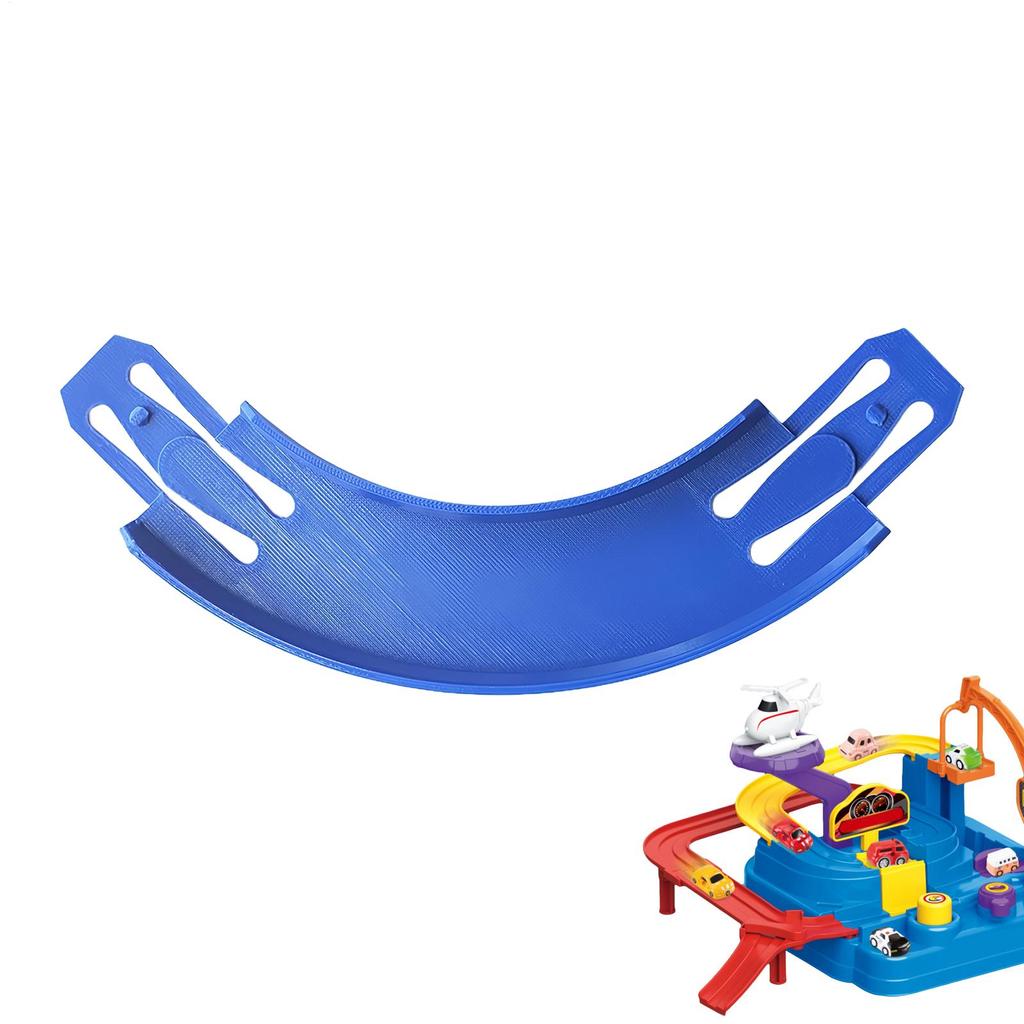Toy Car Track Connectors 90 Degree Replacement Racetrack For Toy Car Vehicle Racetrack Building Parts For Kids Toddler Playing