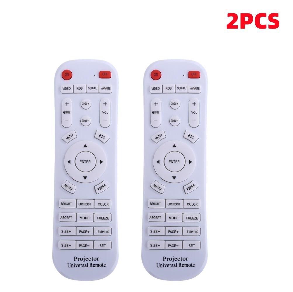 1/2/3PCS Universal Projector Remote Control Suitable for Most Projector Models Projector Control Replacement Video Player Access
