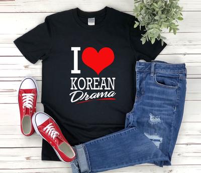 Kdrama Love, Kdrama and Kids Tshirt, Korean Drama and Kids Tshirt, Kdrama Fan, I Love Korean Drama, K Drama and Kids Tshirt, Korean Drama Gifts