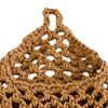 Storage Basket with Handle Wall Hanging Plant Baskets Hand-Woven Cotton Rope Planters for Fruits Plants