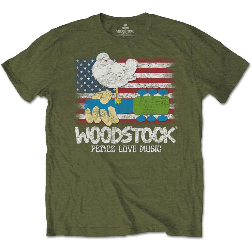 Woodstock Unisex T-Shirt Flag
