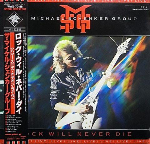 

LP Record MICHAEL SCHENKER GROUP Rock Will Never Die WWS70188 CHRYSALIS 1984 Japan Metal Used