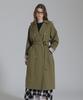 AVIREX COLOR SCHEME TRENCH COAT Women's M 310 Olive 783-5154601
