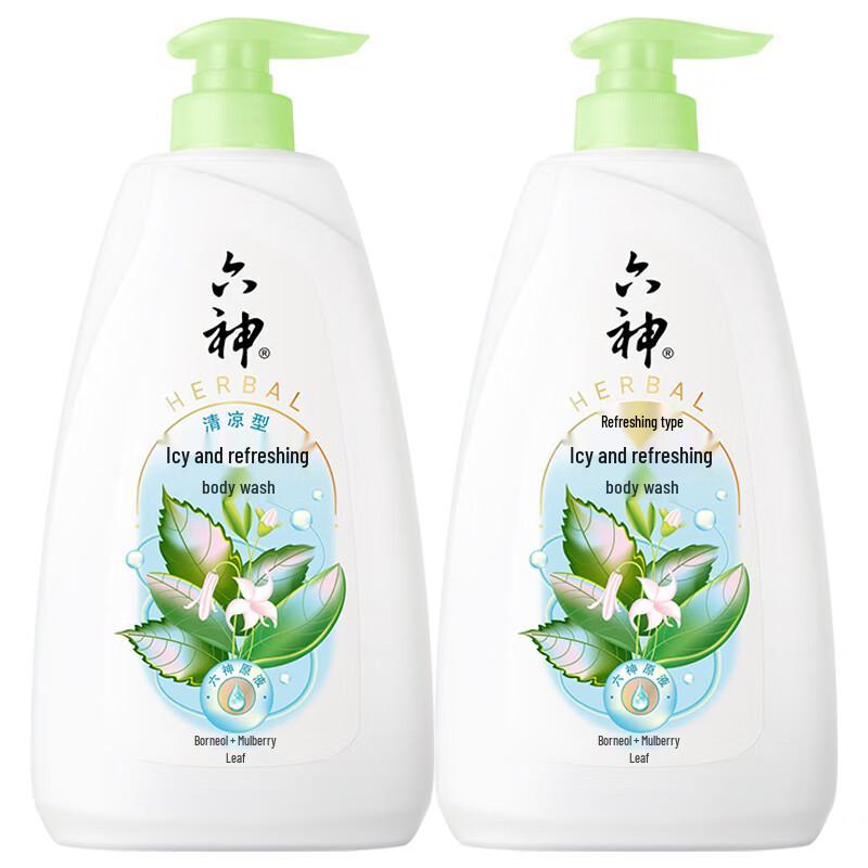 

Liù Shén Icy Cool Invigorating Shower Gel Twin Pack
