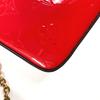 Louis Vuitton M61293 Monogram Vernis Pochette Felicy Clutch bag Shoulder Bag Red