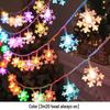 Snowflake LED String Lights