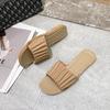 Pantofole da donna solide Sandali da spiaggia alla moda estivi leggeri e antiscivolo
