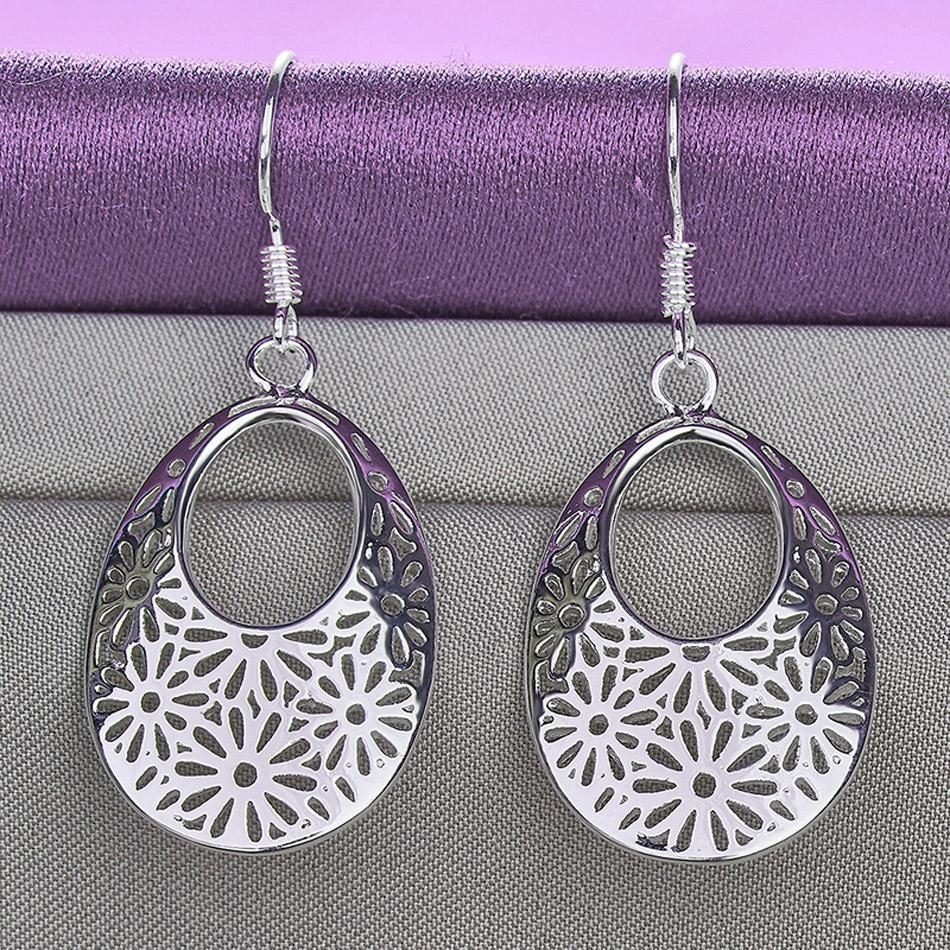 

CHSHINE серьги из стерлингового серебра 925 пробы с полыми солнцезащитными шляпами для женщин, модные очаровательные ювелирные изделия 1.70*2.40cm