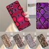 Snake Skin Texture TPU Phone Case For Samsung Galaxy Note 10 Pro S26 S25 S24 S23 S22 Ultra Plus S21 FE S20 Shockproof Cover
