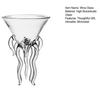 Bicchiere da Cocktail a Forma di Polpo Yousheng Calice Unico con Gambo per Vino Succo Bicchiere Highball Creativo per Festa Bar di Casa