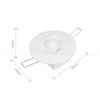 110-240v ceiling embedded 5.8GHZ ultra high power LED light with 6000W40A microwave radar induction switch