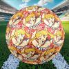 Custom Name Personalized Sailor Moon Print Size 5 Soccer Ball Training & Match Football, for Team, Kicking, Gift for Football Enthusiasts