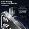 Clear Slim for Magsafe Phone Case For iPhone 16 Pro Max 15 Pro 14 13 Wireless Charge Magnetic Shockproof TPU Soft Edge Transparent Hard PC Back Cover
