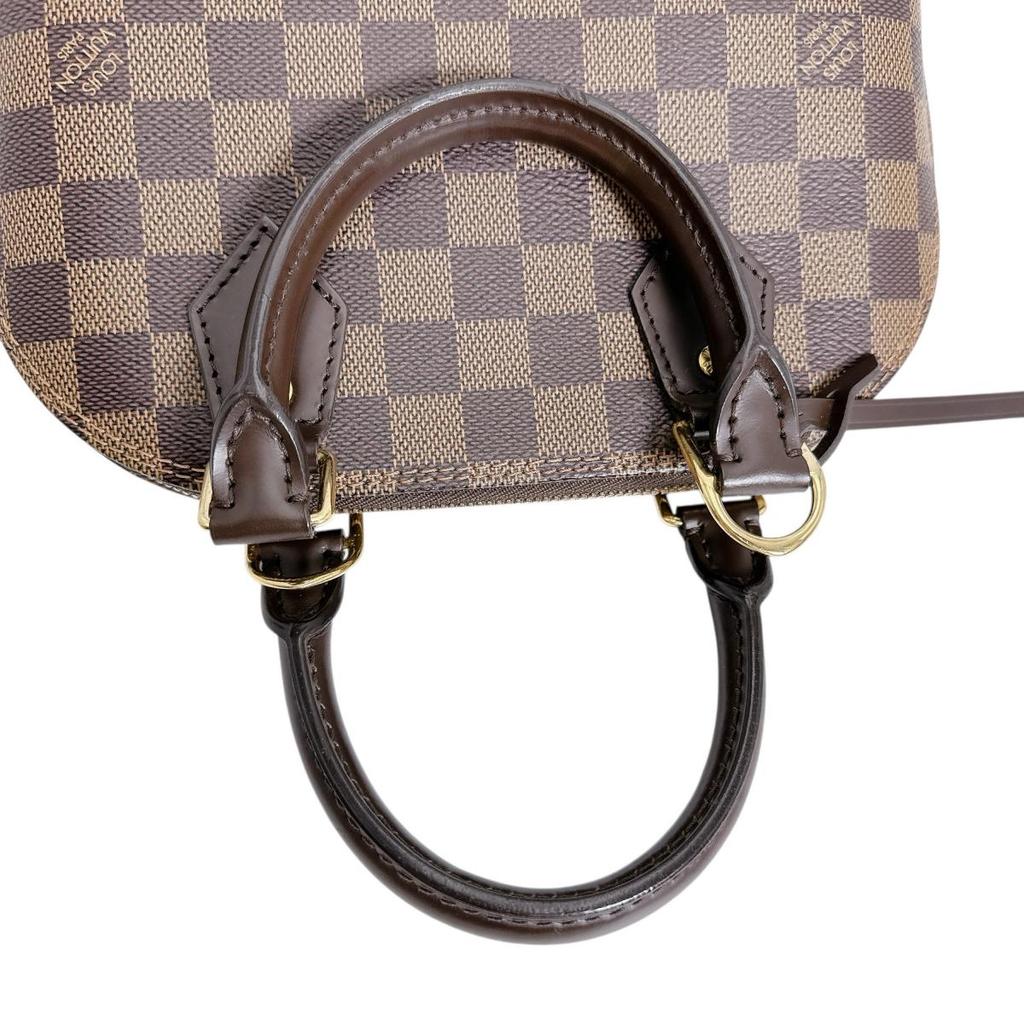 LOUIS VUITTON Damier Alma BB Handbag Damier canvas Brown Women N41221 Used