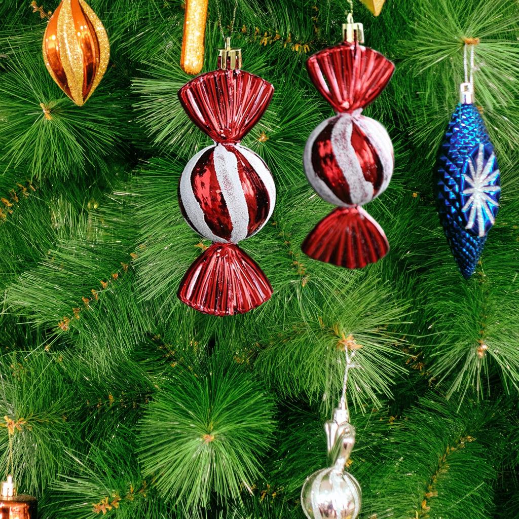 Christmas Snowman Decorations Christmas Tree Small Pendants Hut Decorations 2pcs