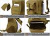 PHOENIX IKKI Ranger Bag with Various Available in 6 Molle Ideal for Overnight and Outdoor Crossbody Camera Brown Pockets, Colors, Camouflage,