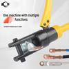 Manual Hydraulic Crimping Pliers for Copper/Aluminum Lugs, Cable Terminals, Model YQK70120240300, Portable Tool