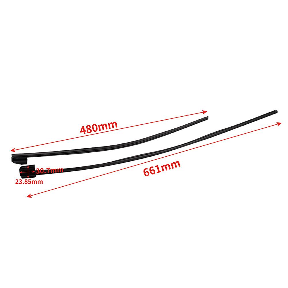 FOR Volvo XC60 2018-2023 31693406 31490722 Windshield Wiper Blade Rubber Insert / Refills Pair RHD LHD 31490722 LHD