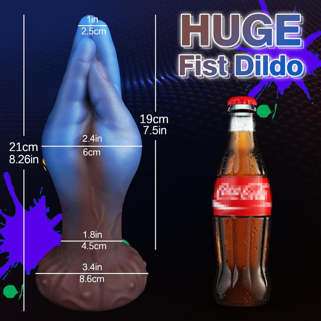Realistic Giant Fist Dildo - Large Anal Dilator Sex Toy