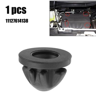 Grommets 11127614138 11 12 7 614 138 11127614138 7 614 138 7614138 Black Pilnīgi jaunu automašīnu piederumi Dzinēja pārsegs