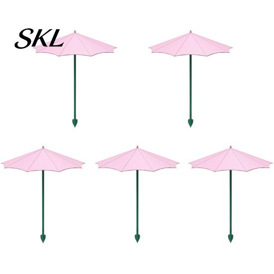 Plant Umbrella 10 Inch Diam Umbrella, Outdoor UV Protection Shade, Mini Parasol Provides Shade Patio Sunshade To ?Defend Plants from Blazing